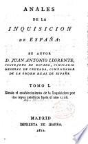 Anales de la Inquisición de España