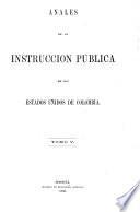 Anales de la instrucción pública