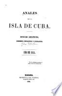 Anales de la isla de Cuba