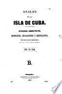Anales de la isla de Cuba