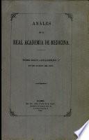 Anales de la Real Academia de Medicina - 1904 - Tomo XXIV - Cuaderno 1