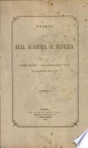 Anales de la Real Academia de Medicina - 1915 - Tomo XXXV - Cuadernos 2-3
