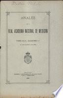 Anales de la Real Academia Nacional de Medicina - 1926 - Tomo XLVI - Cuaderno 1