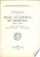 Anales de la Real Academia Nacional De Medicina - 1943 - Tomo LX - Cuaderno 4