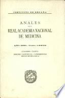 Anales de la Real Academia Nacional de Medicina - 1960 - Tomo LXXVI - Cuaderno 4