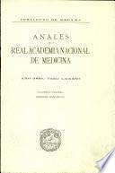 Anales de la Real Academia Nacional de Medicina - 1969 - Tomo LXXXVI - Cuaderno 3
