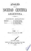 Anales de la Sociedad Científica Argentina