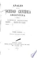 Anales de la Sociedad Científica Argentina