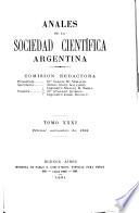 Anales de la Sociedad Científica Argentina