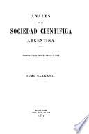 Anales de la Sociedad Científica Argentina