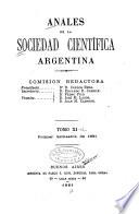 Anales de la Sociedad Científica Argentina