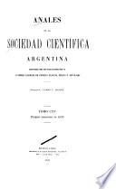 Anales de la Sociedad Científica Argentina