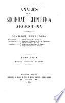 Anales de la Sociedad Científica Argentina