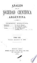 Anales de la Sociedad Científica Argentina