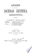 Anales de la Sociedad Científica Argentina