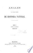 Anales de la Sociedad Española de Historia Natural