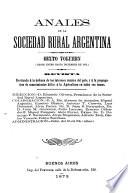 Anales de la Sociedad Rural Argentina