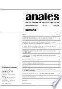 Anales de la Sociedad Rural Argentina