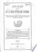 Anales de la Universidad Central del Ecuador