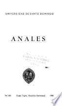 Anales de la Universidad de Santo Domingo