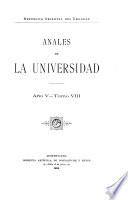 Anales de la universidad