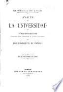 Anales de la Universidad