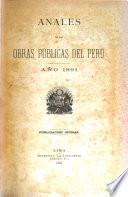 Anales de las obras publicas del Perú