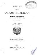 Anales de las obras publicas del Perú