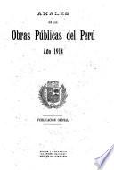 Anales de las obras publicas del Perú