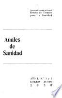 Anales de sanidad