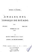 Anales del Consejo de Estado