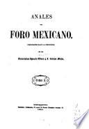 Anales del foro mexicano