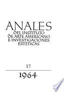 Anales del Instituto de Arte Americano e Investigaciones Estéticas