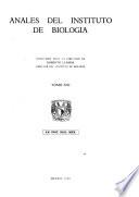 Anales del Instituto de Biología