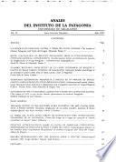 Anales del Instituto de la Patagonia