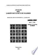Anales del Jardin Botanico de Madrid