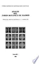 Anales del Jardín Botánico de Madrid