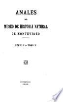 Anales del Museo de Historia Natural de Montevideo