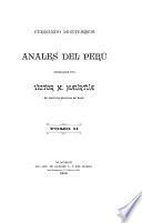 Anales del Perú