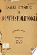 Anales españoles de odontoestomatologia