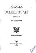 Anales judiciales de la Corte Suprema de Justicia de la República