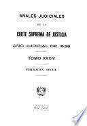 Anales judiciales de la Corte Suprema de Justicia