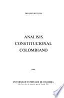 Análisis constitucional colombiano