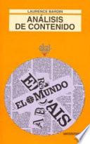 Análisis de contenido