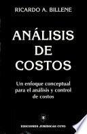 Análisis de costos I