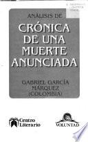 Análisis de Crónica de una muerte anunciada