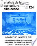 Análisis de la agricultura Sinaloense