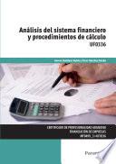Análisis del sistema financiero y procedimientos de cálculo