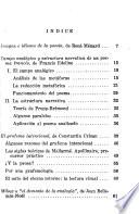 Análisis estructural del texto poético