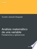 Análisis matemático de una variable